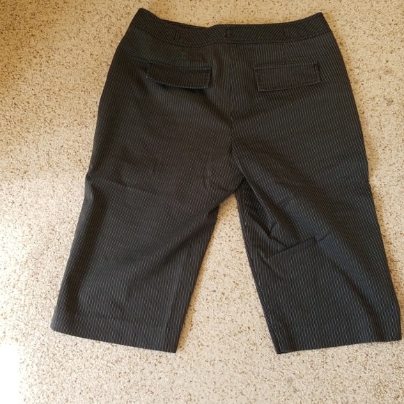 5/$25 Worthington pinstripe capris - Picture 4 of 6